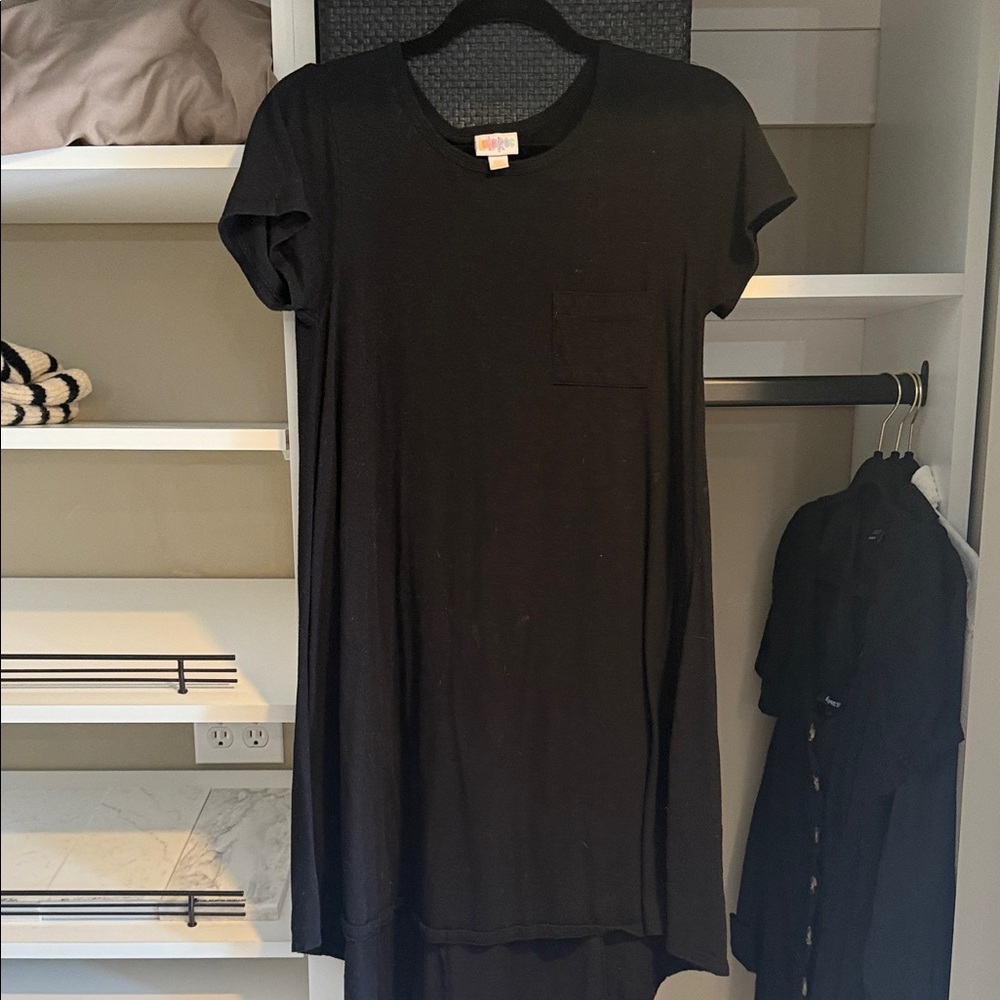 Lularoe Black T-Shirt Dress